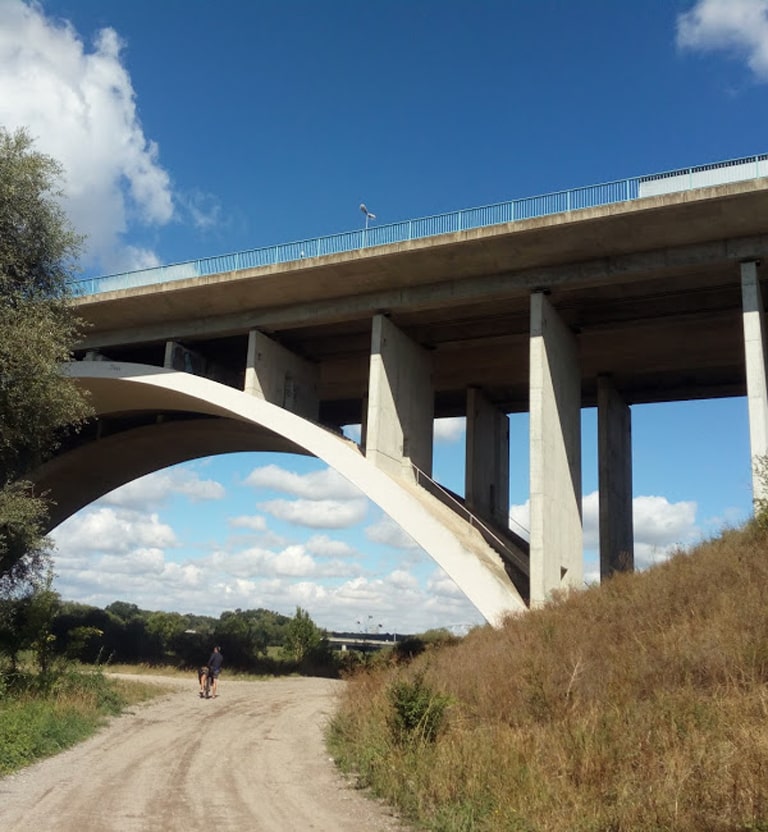 Most na Autostradzie Wolności - A2