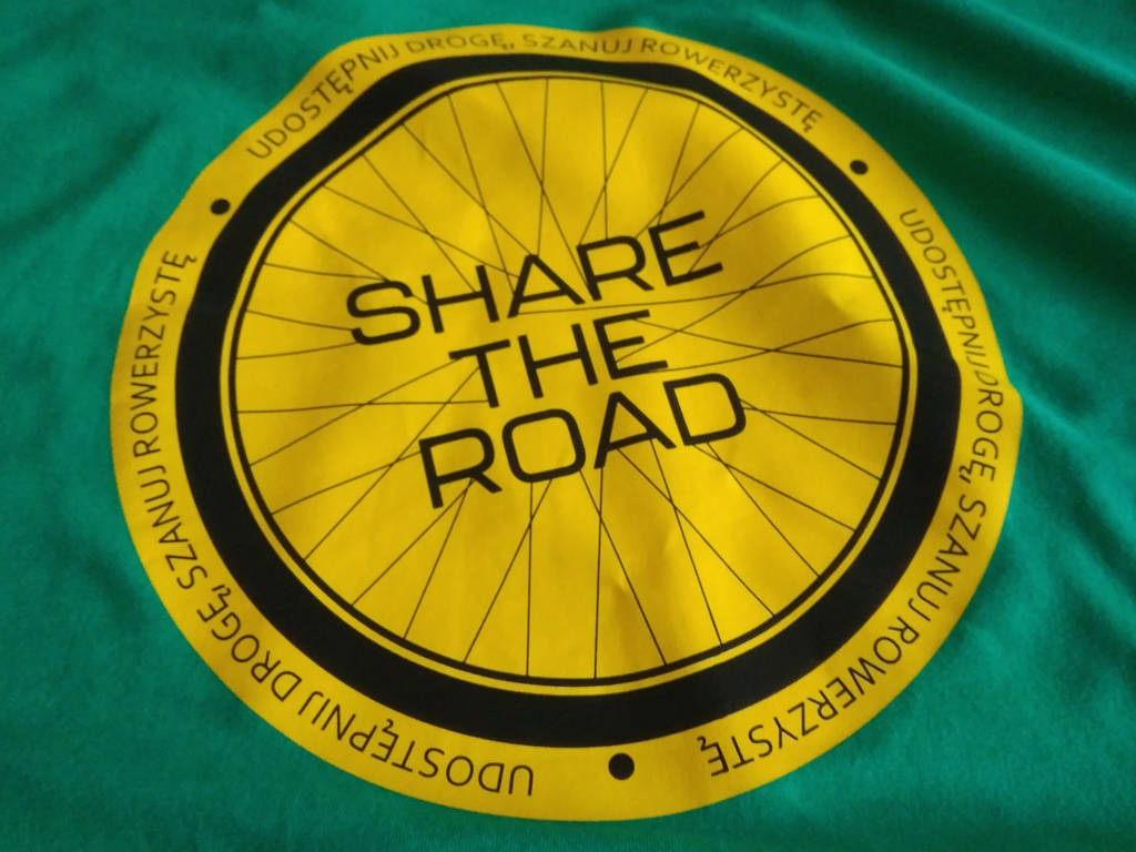 Koszulka rajdowa - Share The Road